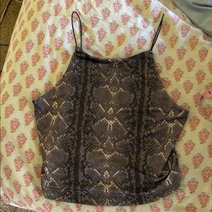 Urban Outfitters Black and Gray Top